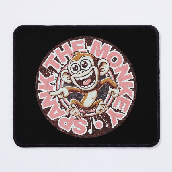 Item preview, Vintage Spank the Monkey – Retro Funny Naughty Monkey designed and sold by pUNKnown.