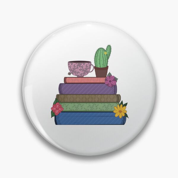 Item preview, Books & Flowers designed and sold by QuillAndBrush.