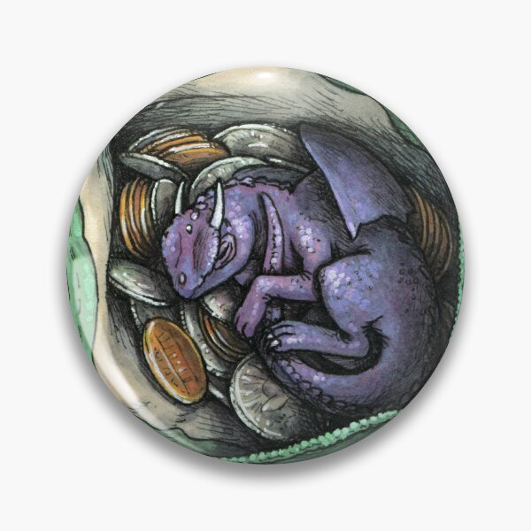 Item preview, Itty Bitty Dragon designed and sold by Elisabeth Alba Illustration.