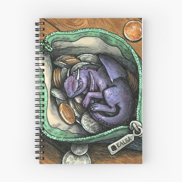 Item preview, Itty Bitty Dragon designed and sold by Elisabeth Alba Illustration.