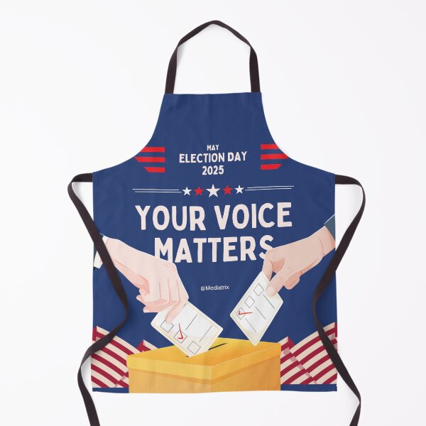 Item preview, Your Voice Matters – 2025 Election Poster designed and sold by Mediatrix31.