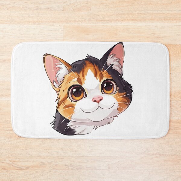 Item preview, Cute cartoon kitten designed and sold by Stickermagician.