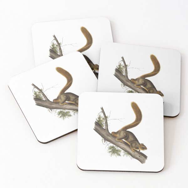 Item preview, Cute Vintage Style Brown Squirrel on a Branch designed and sold by Jason Gunti.
