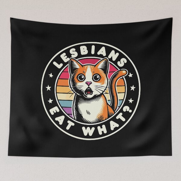 Item preview, Lesbians Eat What? designed and sold by Scaryzz.