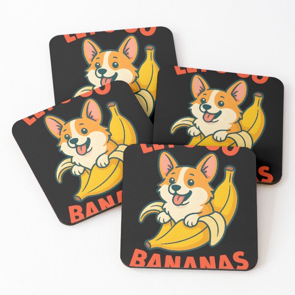 Item preview, Banana Peel Corgi – Slippin’ Into Cuteness! designed and sold by PixelNovaStudio.