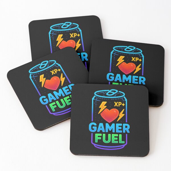 Item preview, Gamer Fuel – The power can for digital heroes designed and sold by LevelUpDark.
