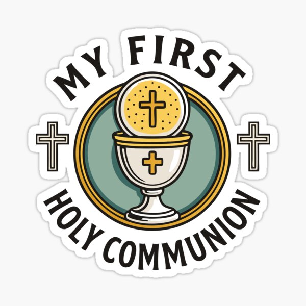 Artikel-Vorschau von Meine erste heilige Kommunion Eucharistie 1. christliche Jungen Mädchen, designt und verkauft von Blok45.
