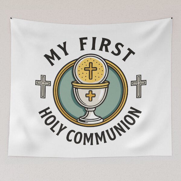 Item preview, My First Holy Communion Eucharist 1st Christian Boys Girls designed and sold by Blok45.