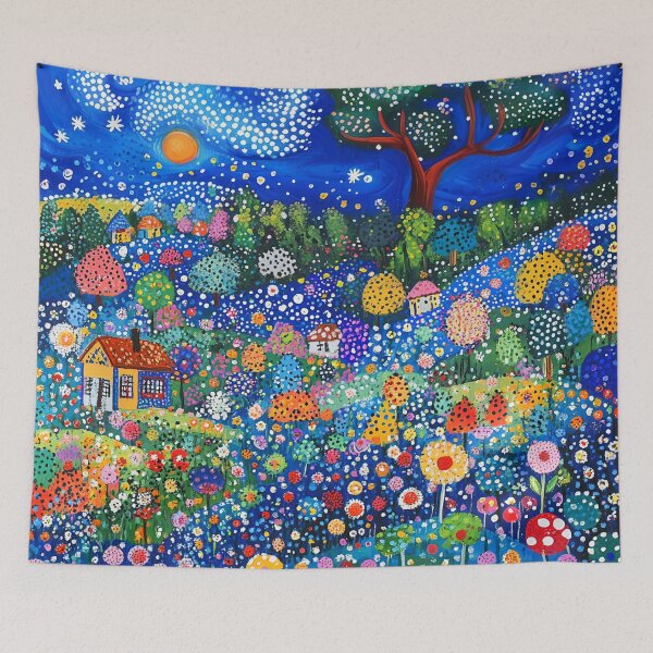 Item preview, Deep Blue Night's Sky designed and sold by Neika Shimm Designs.