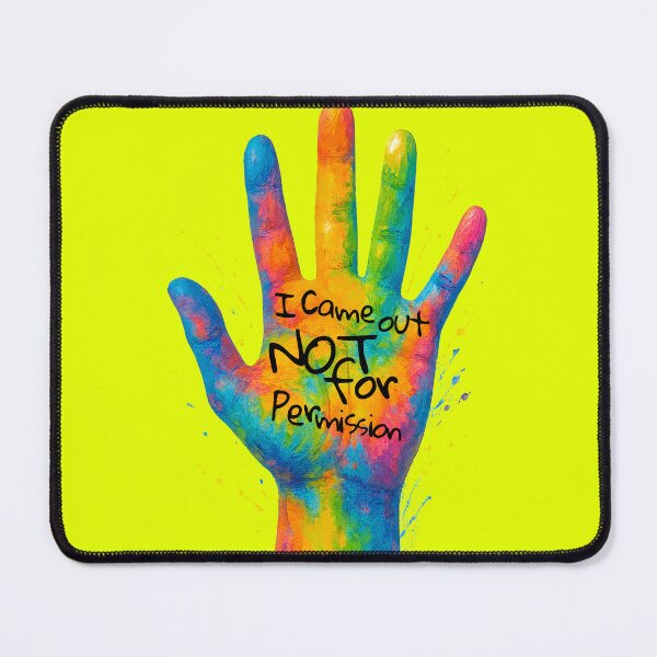 Artikelvorschau, Pride Hand Statement – „Ich bin nicht um Erlaubnis gekommen“ Kunst entworfen und verkauft von Sepinik.