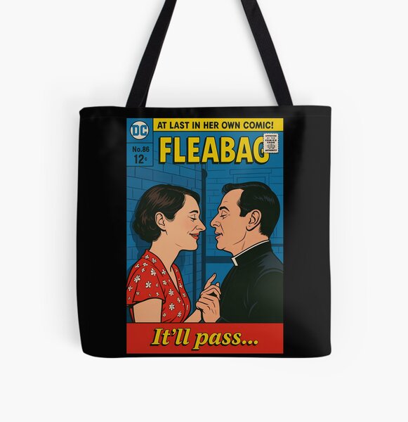 Vista previa del artículo con la obra «Fleabag, pasará», diseñado y vendido por Wanderdreaming.