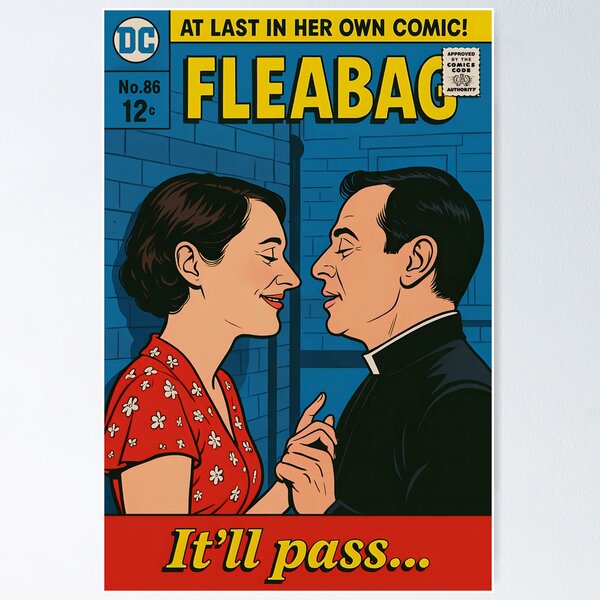Item preview, Fleabag It'll Pass designed and sold by Wanderdreaming.