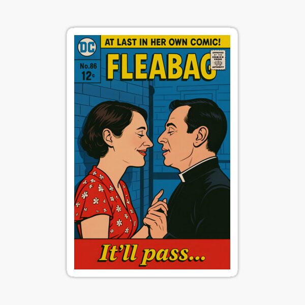 Vista previa del artículo con la obra «Fleabag, pasará», diseñado y vendido por Wanderdreaming.
