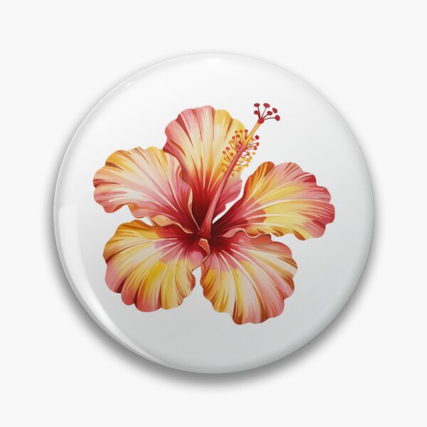 Artikelvorschau, orangefarbener Hibiskus entworfen und verkauft von jkrphoto.