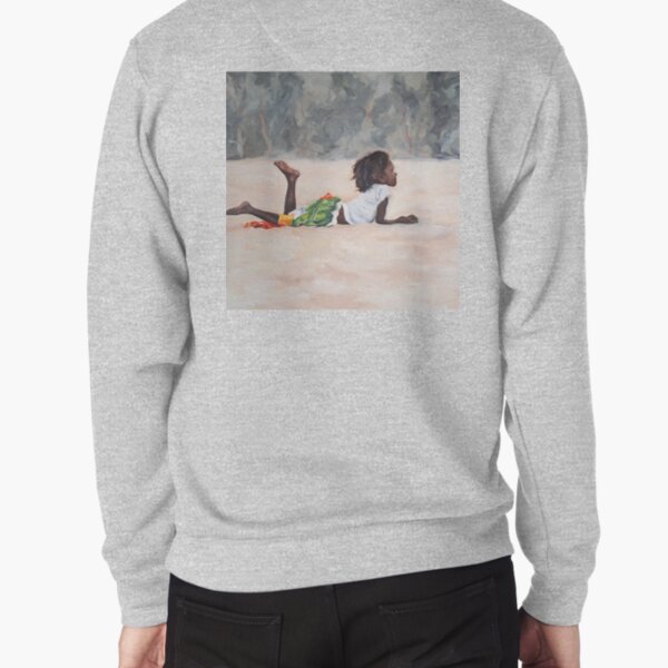 The girl Pullover Sweatshirt