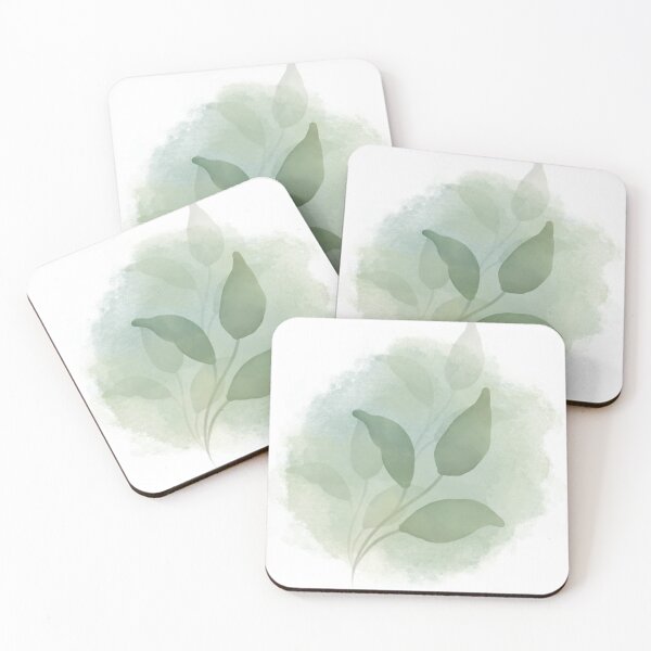 Item preview, Watercolor Leaf Art – Soft Botanical Nature Design | Minimalist Green Aesthetic designed and sold by Kabootri.