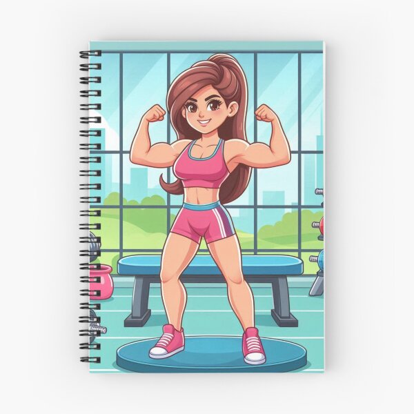 Item preview, Girl in a gym designed and sold by PandoraCastle.