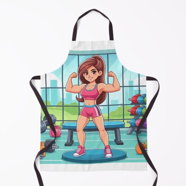 Item preview, Girl in a gym designed and sold by PandoraCastle.