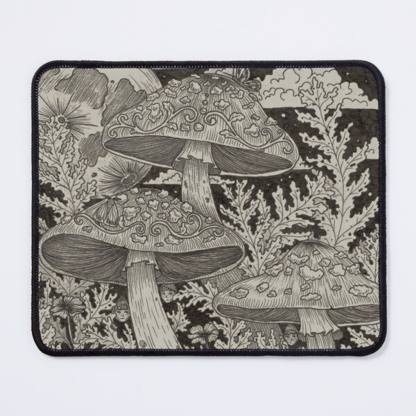 Item preview, Mushroom Forest designed and sold by WyrdandWoven.