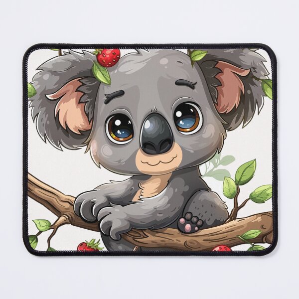 Item preview, Cute cartoon koala designed and sold by Stickermagician.