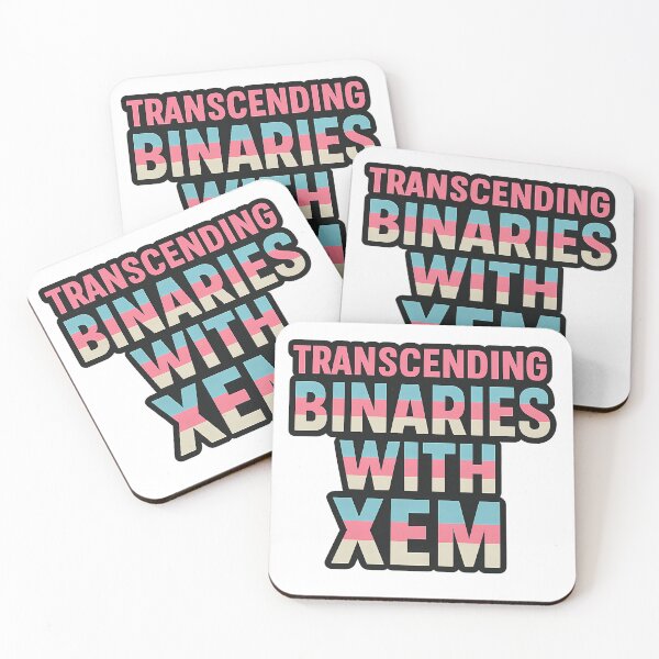 Item preview, Transcending Binaries with Xem – Bold Pride Statement designed and sold by Haus Of Sin.