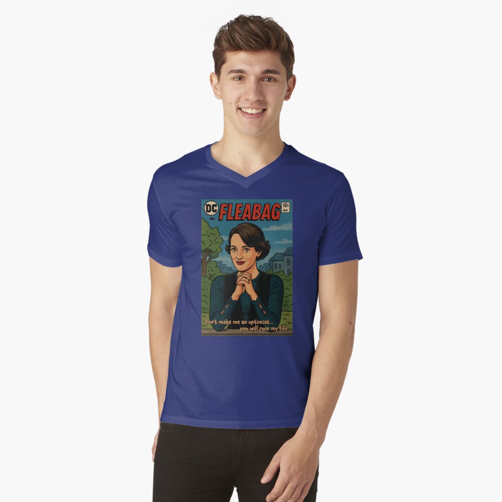 Item preview, Camiseta de cuello en V designed and sold by Wanderdreaming.