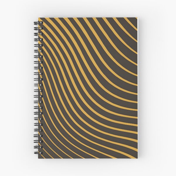 Item preview, Golden Waves – Minimal Abstract Line Pattern designed and sold by Velun.