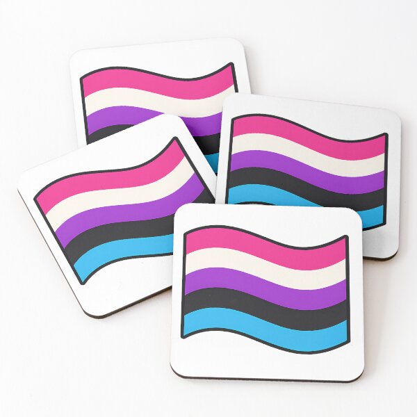 Item preview, Genderfluid Flag – Bold Pride Art designed and sold by Haus Of Sin.