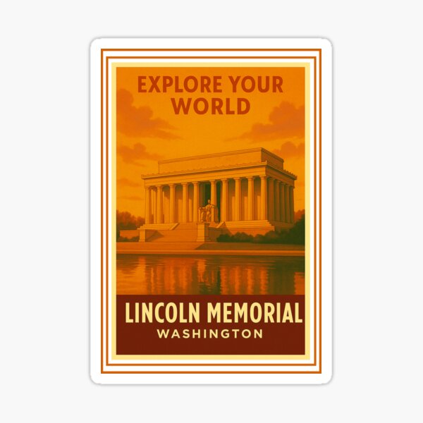 Item preview, The Lincoln Memorial designed and sold by west-ilustra.