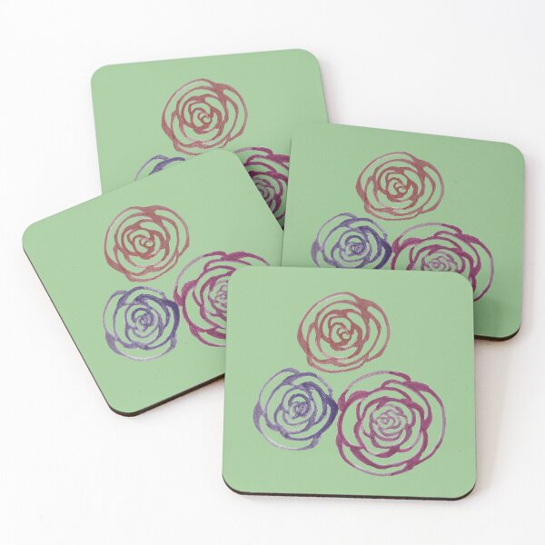 Item preview, Roses (Sage Green) designed and sold by Snowroseblossom.