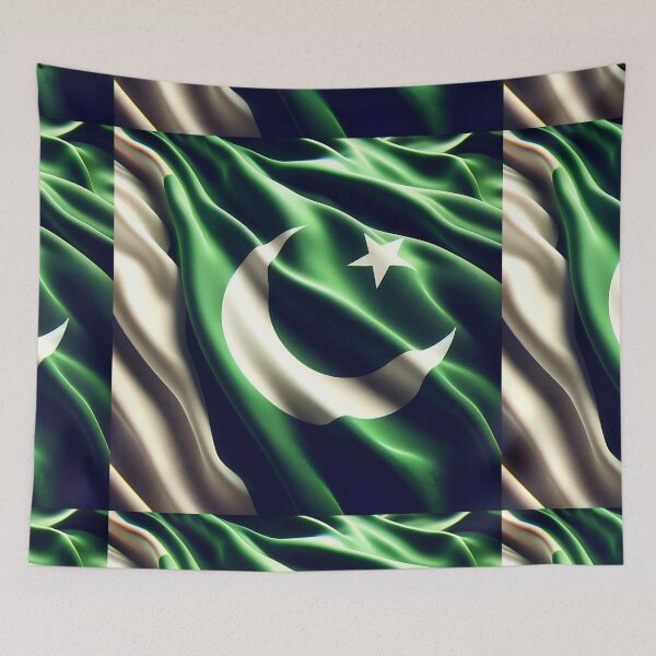 Artikelvorschau, Pakistan Flagge entworfen und verkauft von Intriguing Designs.