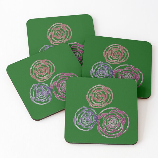 Item preview, Roses (Dark Green) designed and sold by Snowroseblossom.