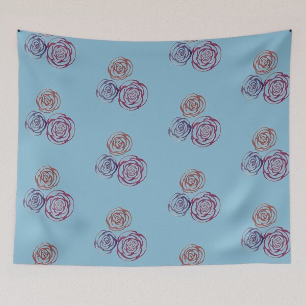 Item preview, Roses (Light Blue) designed and sold by Snowroseblossom.