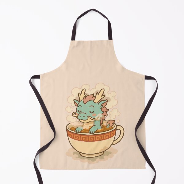 Item preview, Chibi Chinese Dragon - Soaking in Teacup designed and sold by Pastel Purrade.