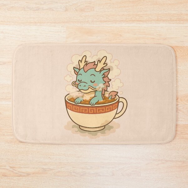 Item preview, Chibi Chinese Dragon - Soaking in Teacup designed and sold by Pastel Purrade.