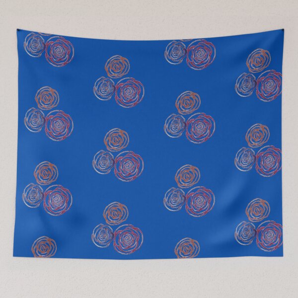 Item preview, Roses (Blue) designed and sold by Snowroseblossom.