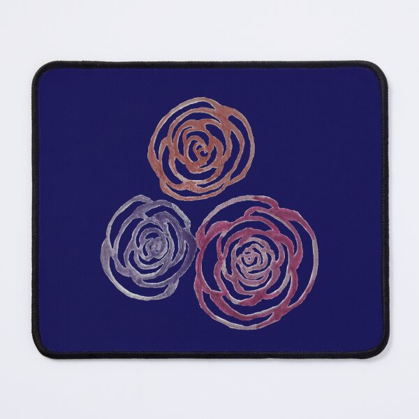 Item preview, Roses (Navy) designed and sold by Snowroseblossom.
