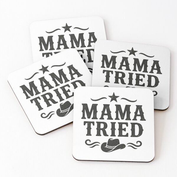 Artikelvorschau, Mama Tried Western Shirt Design - Country Style Sublimation Art - Lustiges rustikales Mama-Leben PNG für T-Shirts, Tassen & Geschenke entworfen und verkauft von ArtbotsGallery.