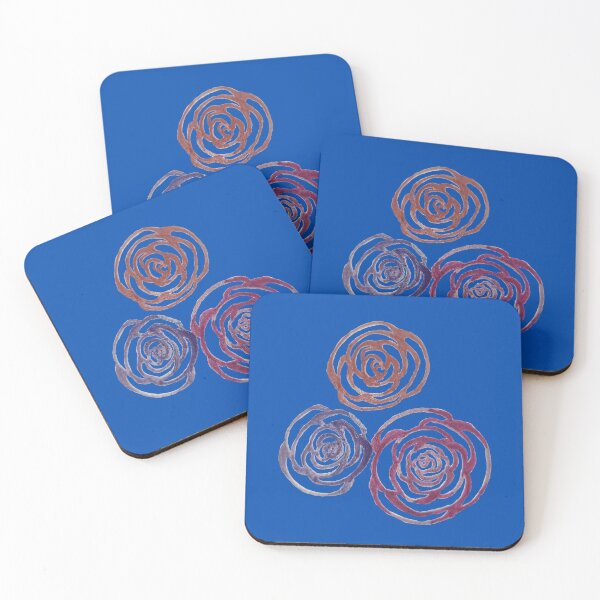 Item preview, Roses (Blue) designed and sold by Snowroseblossom.