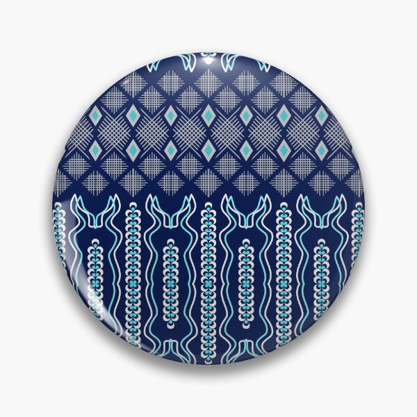 Item preview, Blue Butterfly-Inspired Fabric Pattern designed and sold by ThawanTarnnoy.