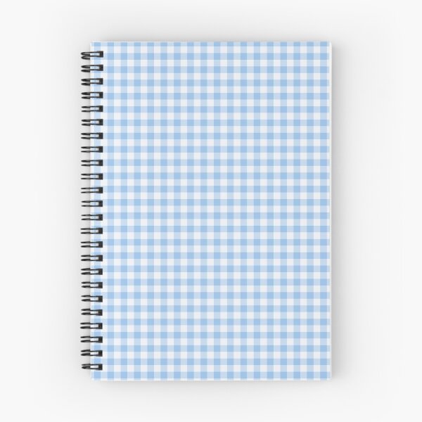 Item preview, Gingham Plaid Pattern - Natural Sky Blue designed and sold by colourpoems.