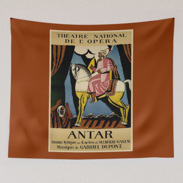 Item preview, ANTAR : Vintage 1921 French Opera Advertising Print designed and sold by posterbobs.