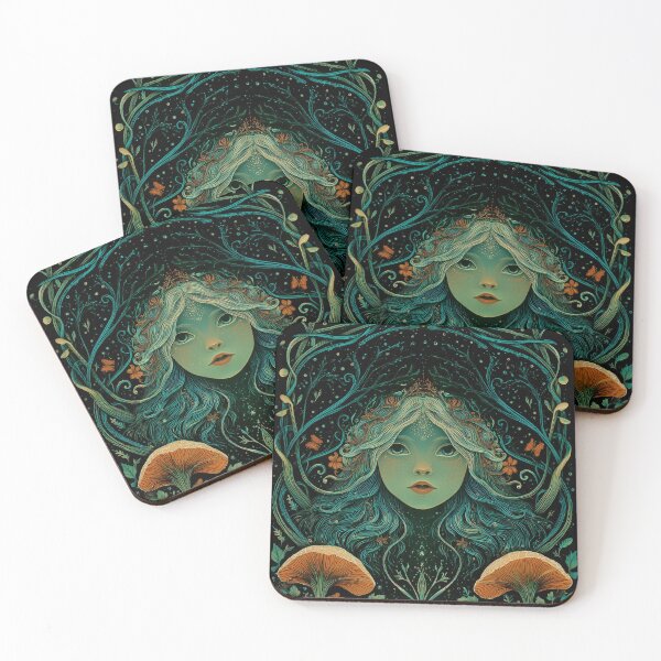 Item preview, Maiden Lips Murmur designed and sold by SporeandCanvas.