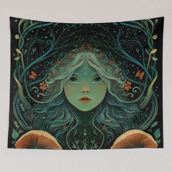 Item preview, Maiden Lips Murmur designed and sold by SporeandCanvas.