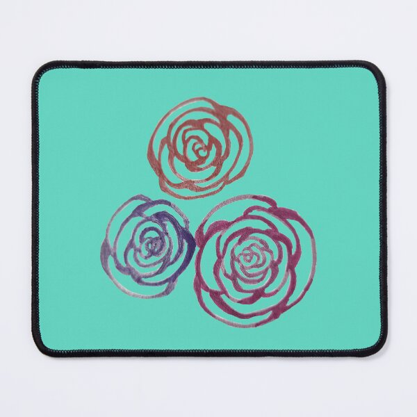 Item preview, Roses (Aqua) designed and sold by Snowroseblossom.