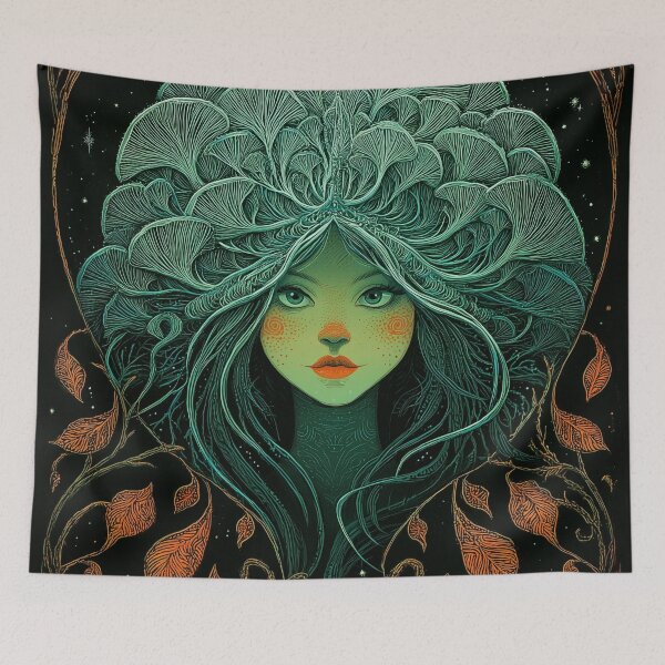 Item preview, Maiden Cheeks Sing designed and sold by SporeandCanvas.