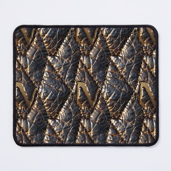 Item preview, Golden Monogram on Noble Leather designed and sold by MidArtForge.