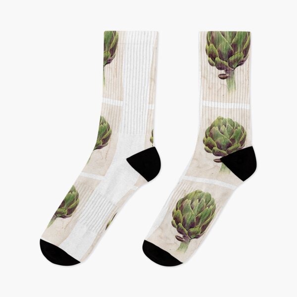 Item preview, watercolor vintage drawing artichoke designed and sold by TanyaKremen.