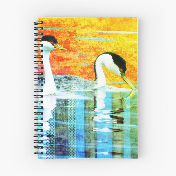 Item preview, Western Grebe Abstract designed and sold by Robert Ball.
