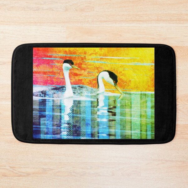 Item preview, Western Grebe Abstract designed and sold by Robert Ball.
